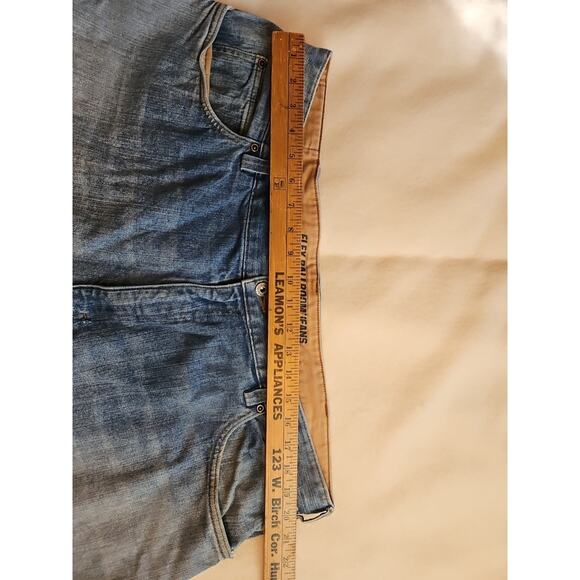 Duluth Mens Jeans 42 X 30 Blue Denim Mid-Rise Straight Leg Flex Ballroom - Picture 4 of 12